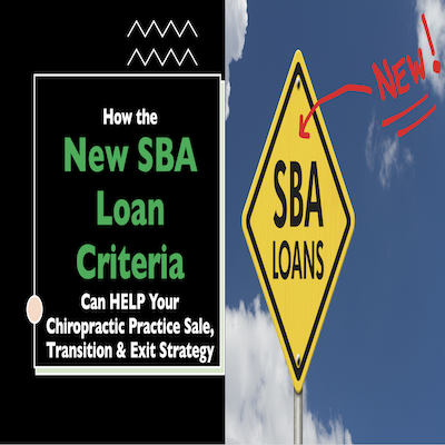chiropractic SBA loan criteria 2023